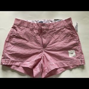 Seersucker new shorts with tags.